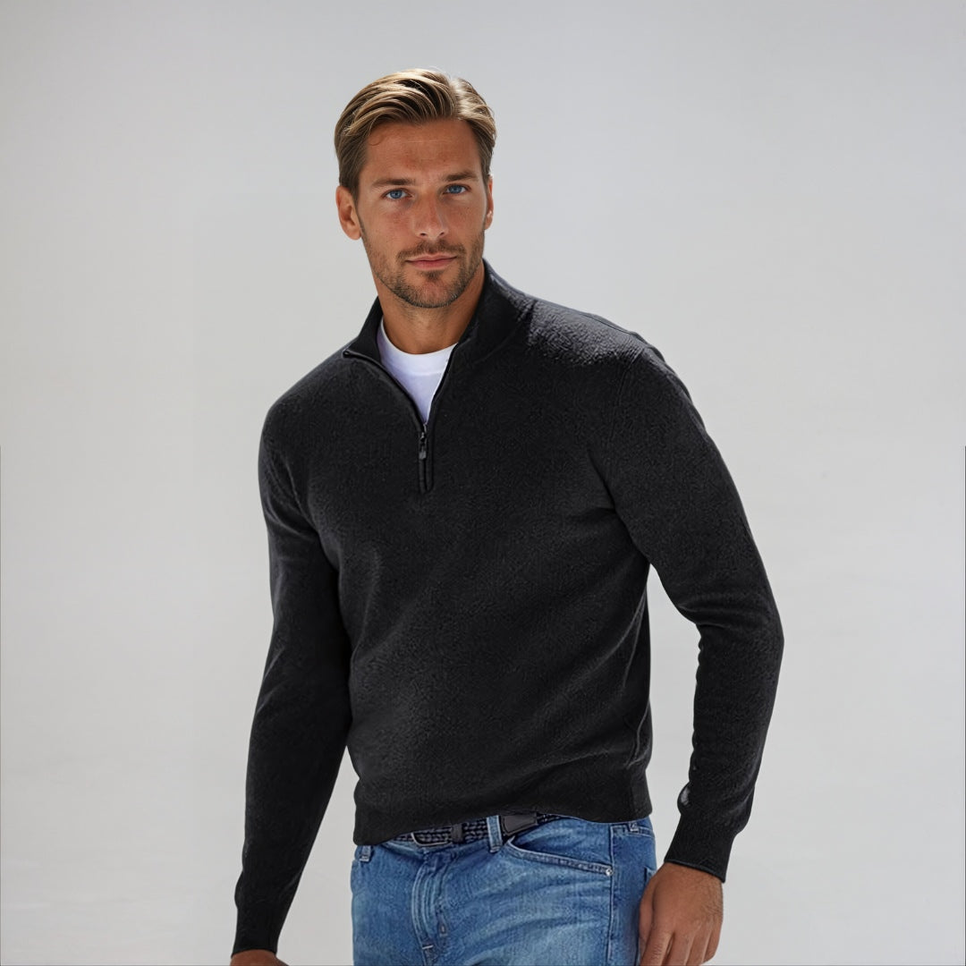 Milan - Quarter Zip Sweater