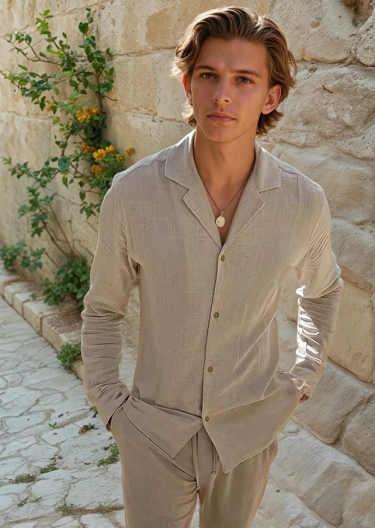 Linen Beach Shirt