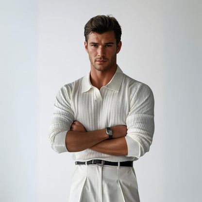 Kensington - Classic Sweater with Collar