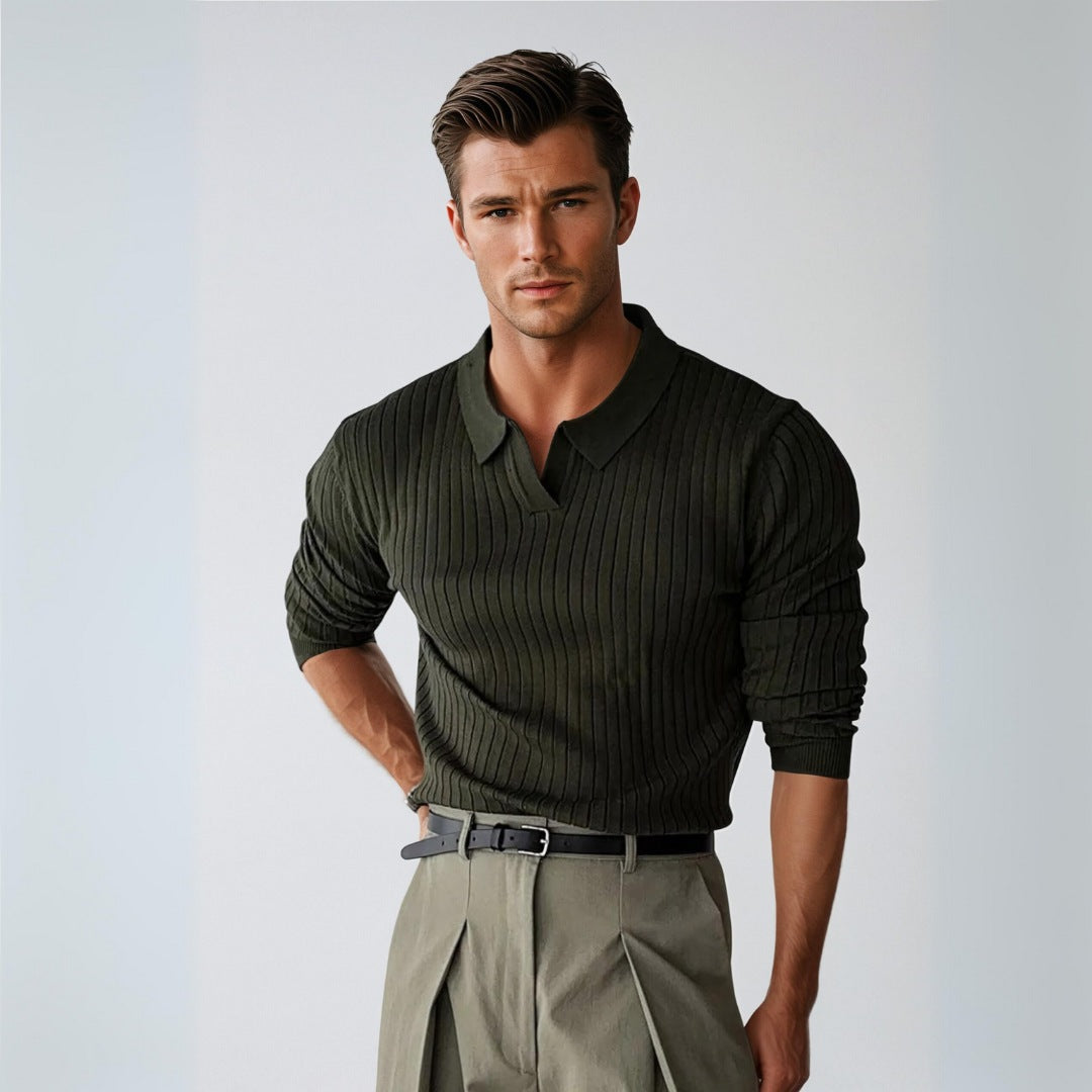 Kensington - Classic Sweater with Collar