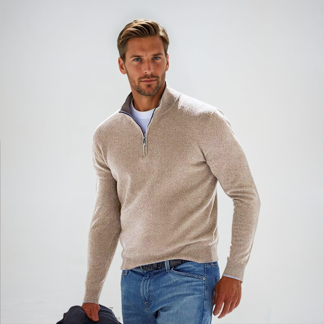Milan - Quarter Zip Sweater